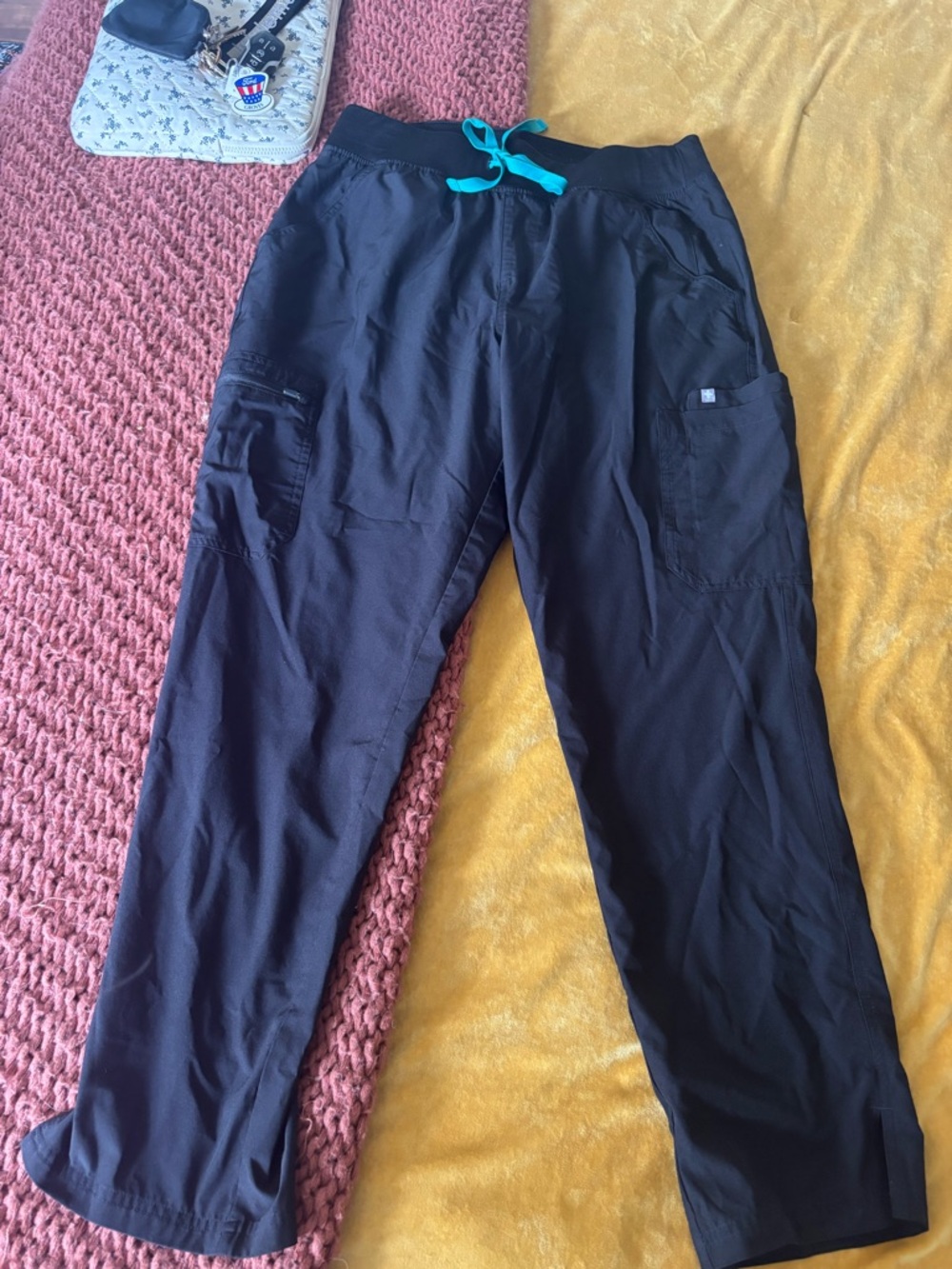 FIGS Black Scrub Pants